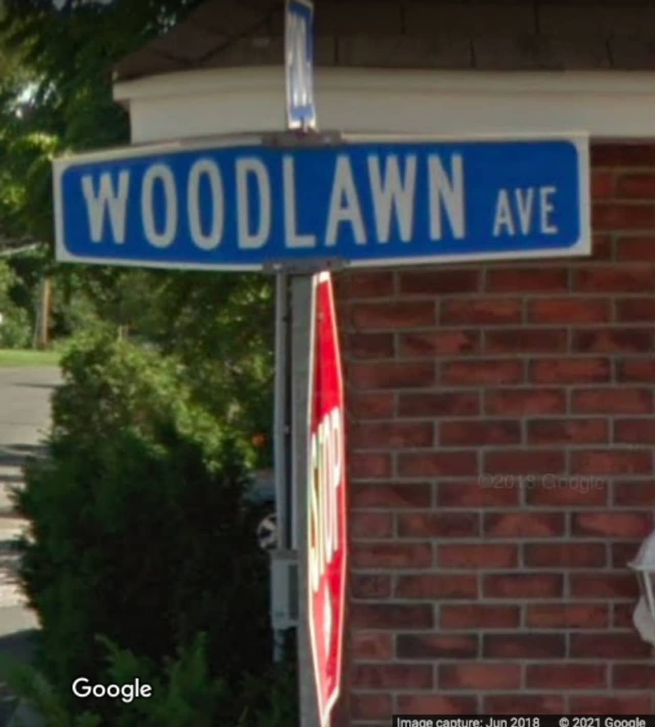 Woodlawn Avenue in Holtsville.
