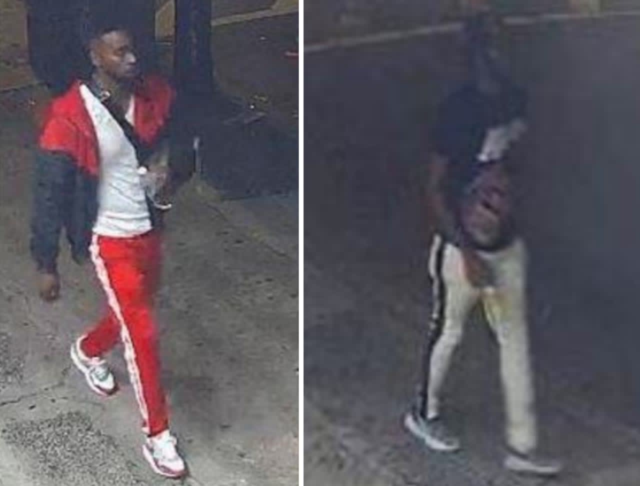Police are seeking the public’s help identifying two men in connection with an armed carjacking that occurred in Newark before dawn Tuesday.