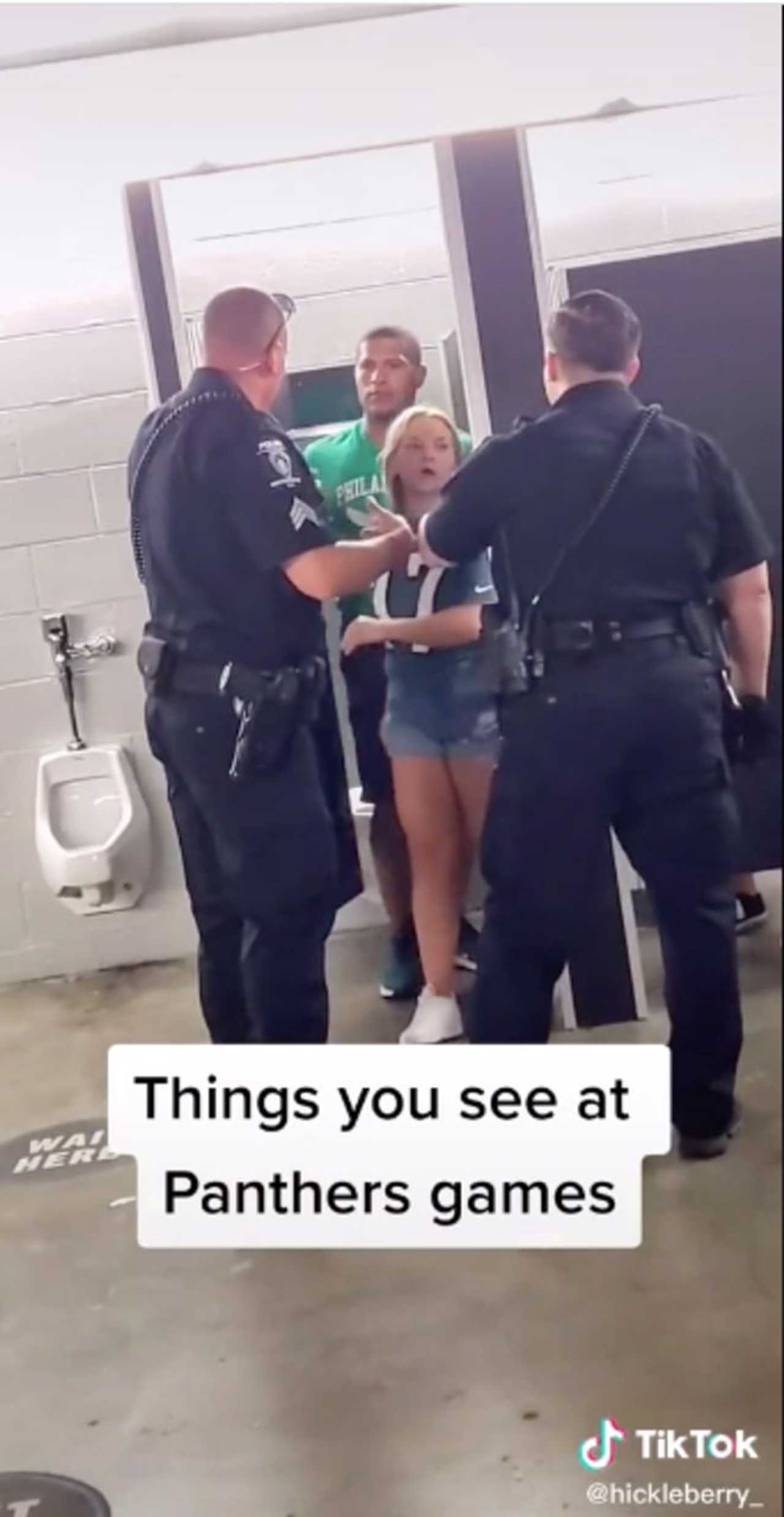 TikTok Video Shows Arrest Of Philly Fans For Alleged Bathroom Sex