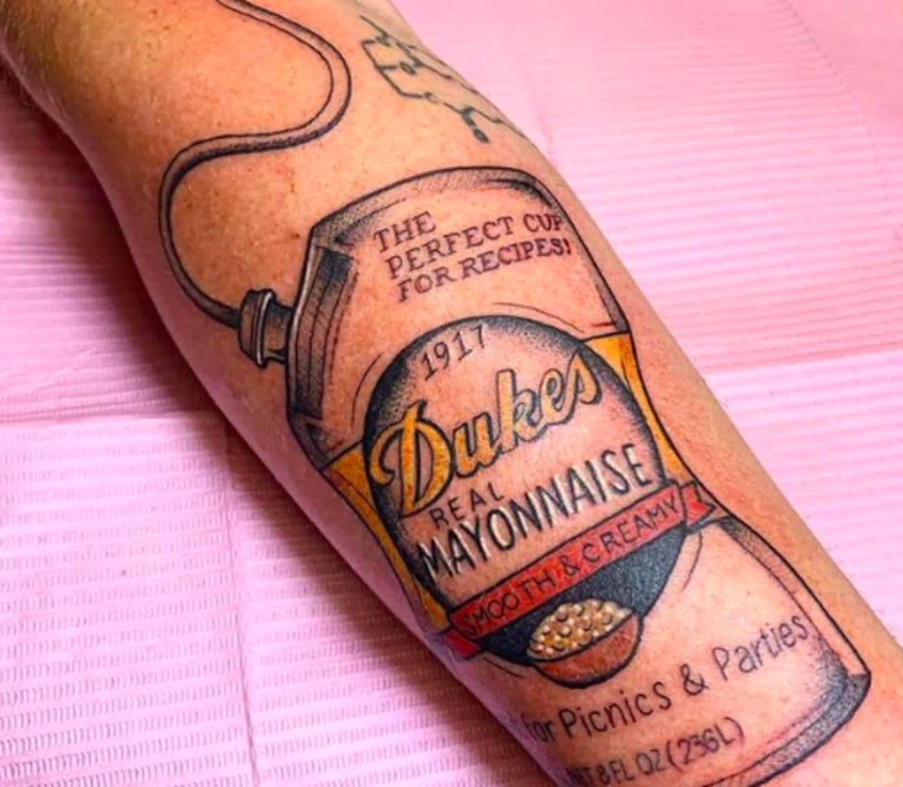 VA Tattoo Shop Is Giving Free Tattoos — But They Have To Be Duke's  Mayonnaise Related | Fairfax Daily Voice