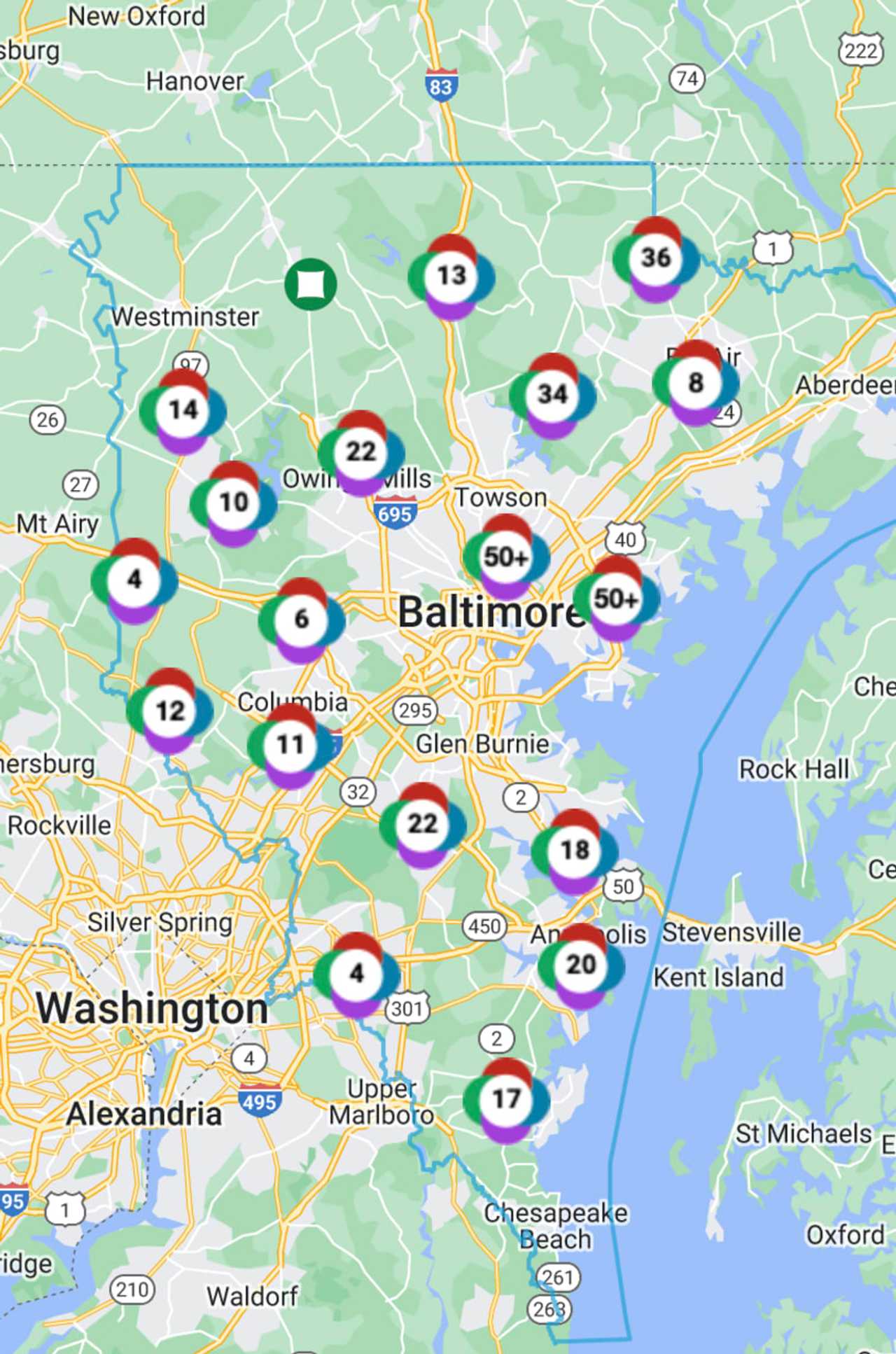 Bge Outage Map