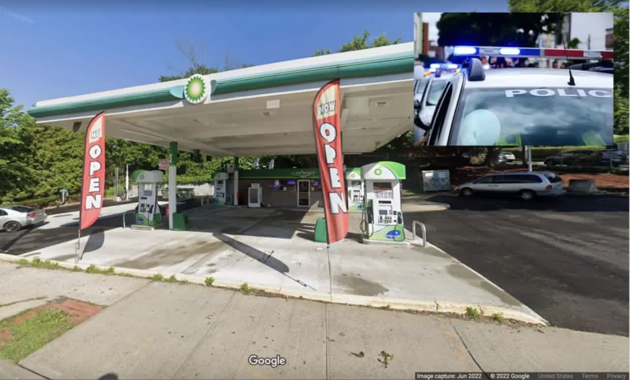Police have detained a suspect who they say was involved in a robbery of a BP gas station in Port Chester at 230 Boston Post Road (Route 1).
