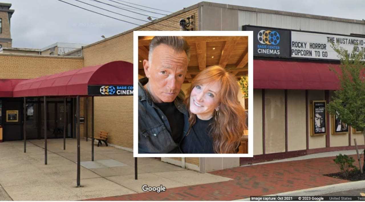 Bruce Springsteen and Patti Scialfa.