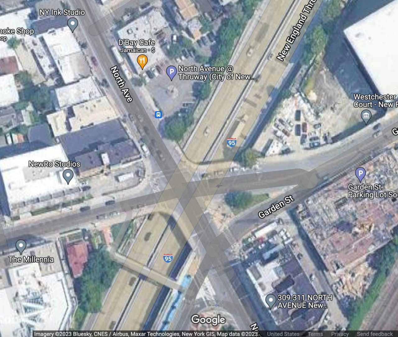 The North Avenue Bridge over I-95 in New Rochelle will be replaced over three years.