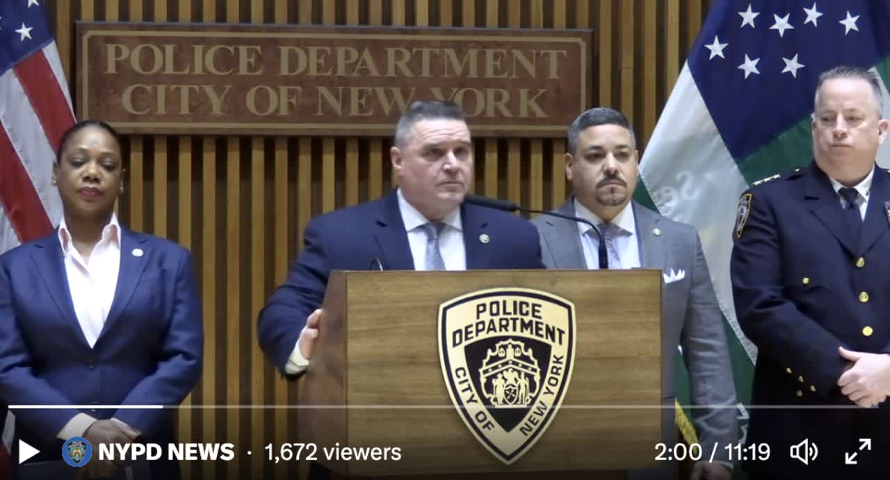 NYPD Chief of Detectives James Essig provides the latest details of the case.