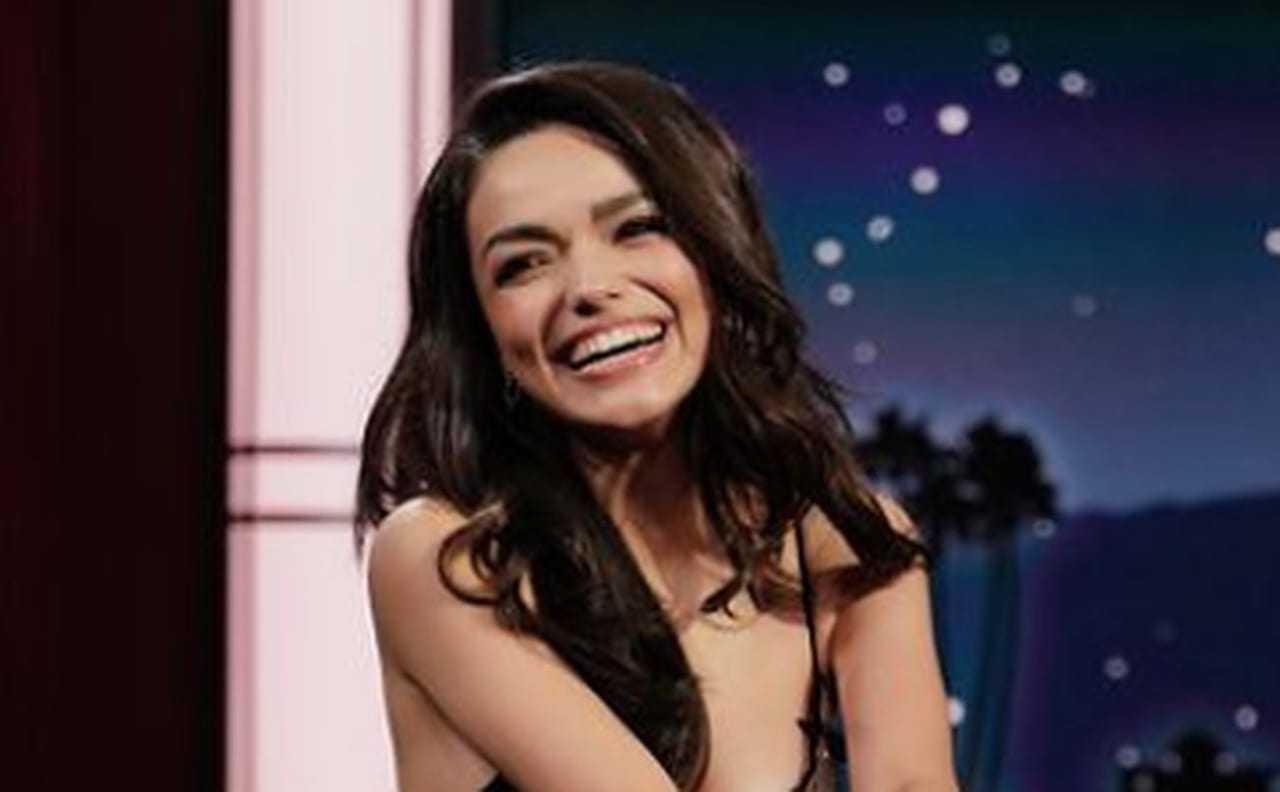 Rachel Zegler on "Jimmy Kimmel Live."