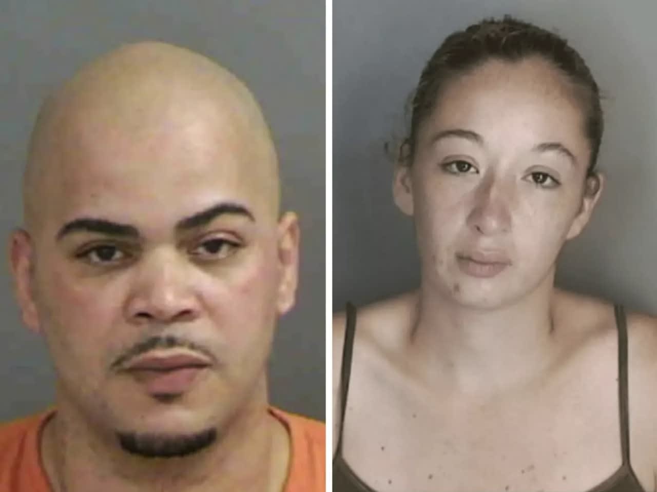 Florida resident Christopher Gonzalez (right) was sentenced to prison for strangling Yonkers resident Angel Serbay in 2005 and leaving her body on the shoulder of a parkway.