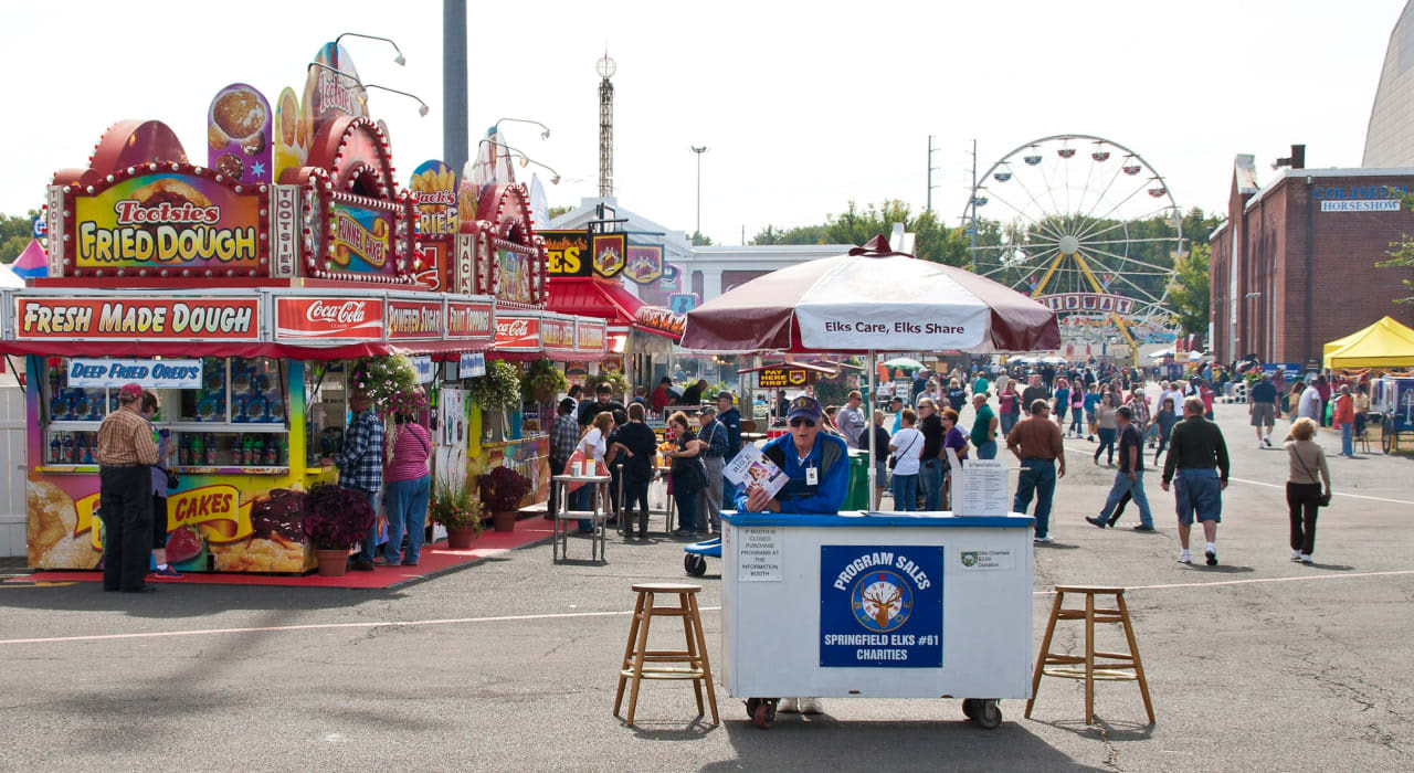 The Big E will be a drive-thru this year. This photo is from the agricultural fair in 2017. The Big E typically draws millions of people to the West Springfield fairgrounds each year. Due to COVID-19 2020 will not look like this at all.