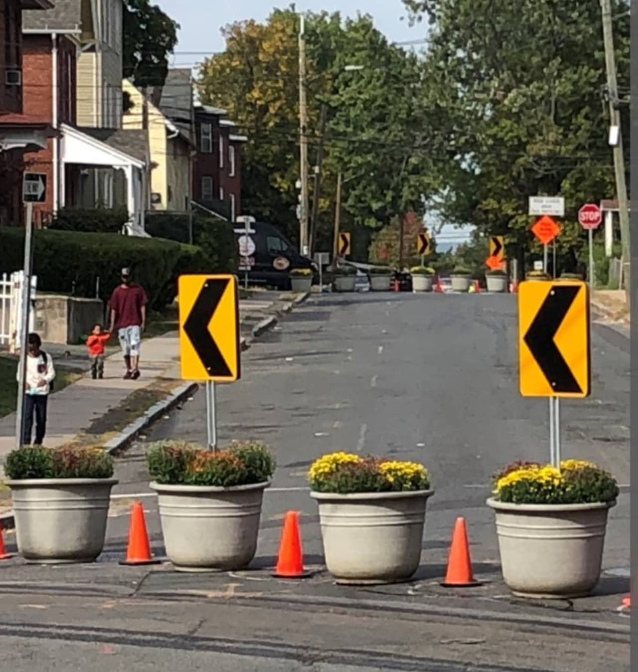 Hartford is testing out some “traffic calming” measures in a part of the city known as Frog Hollow.