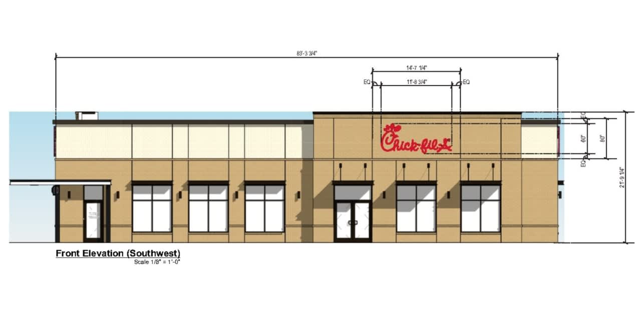 Plans for a new Chick-fil-A have been submitted to the Manchester Planning Department.