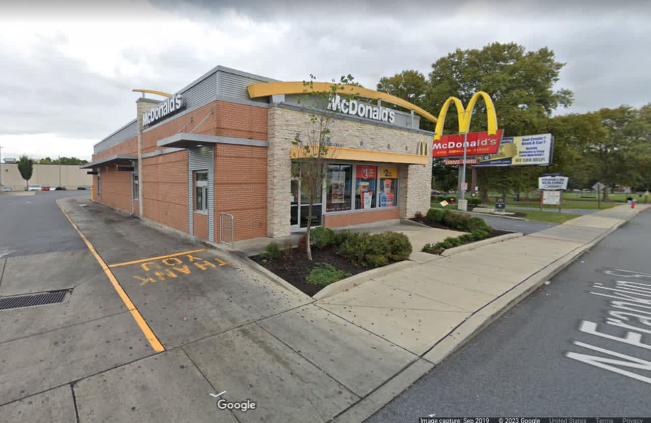 The McDonald's where the shooting happened.