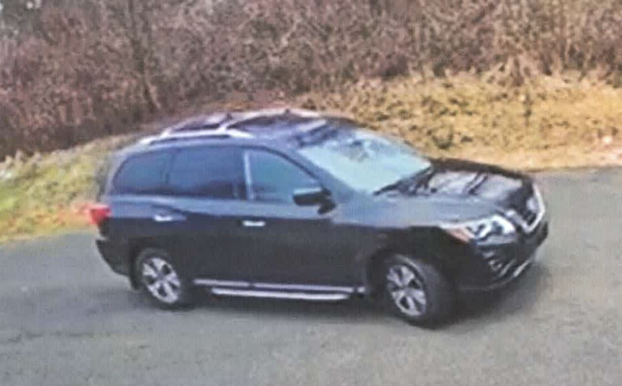 Ridgefield Police are looking for the driver of this car they say may be linked to the break-in on Ned's Mountain Road on Thursday, Jan. 26, or early the next morning.