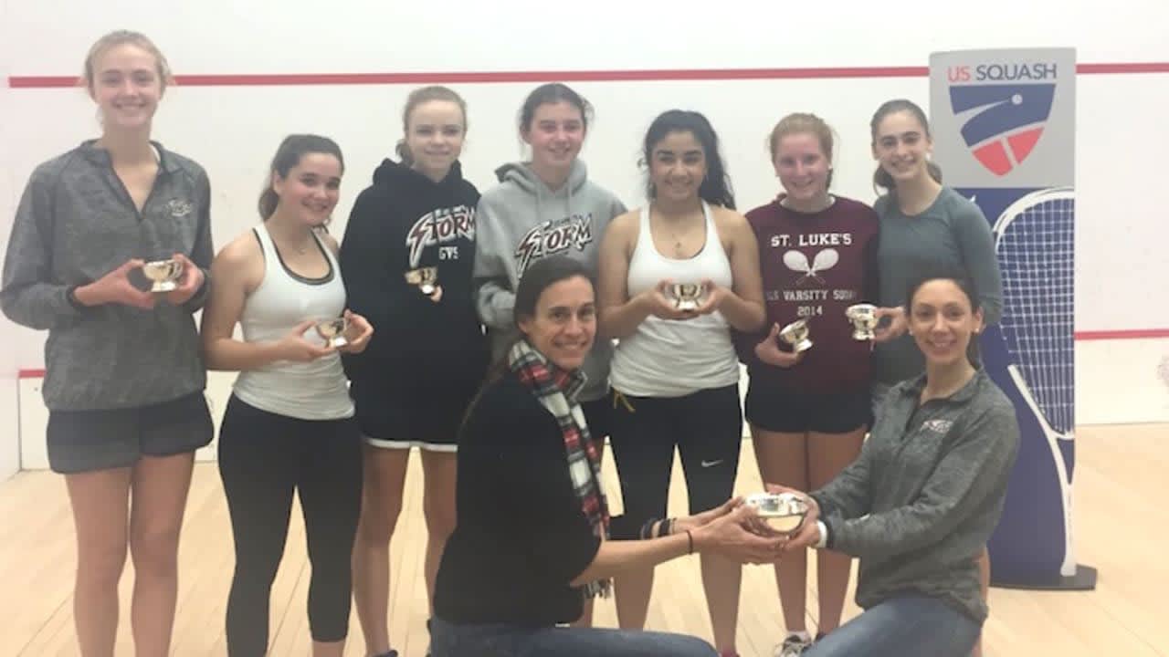 St. Luke's finished second in the nation in the recent girls squash national championships.