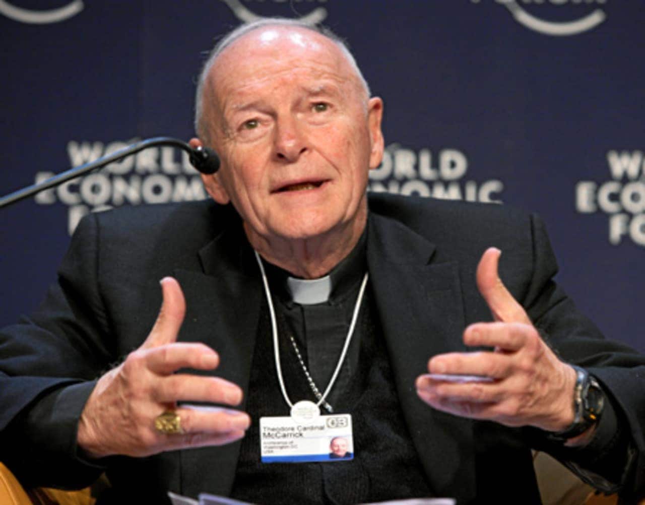 Former Cardinal Theodore McCarrick, formerly the Archbishop of Newark.