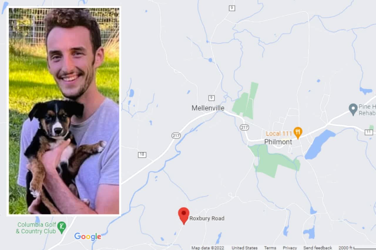 The Columbia County Sheriff's Office is asking for help locating 45-year-old Jacob Kulyniak, who was last seen early Wednesday, Nov. 30, on State Route 217 near Roxbury Road (red pin) in Claverack.