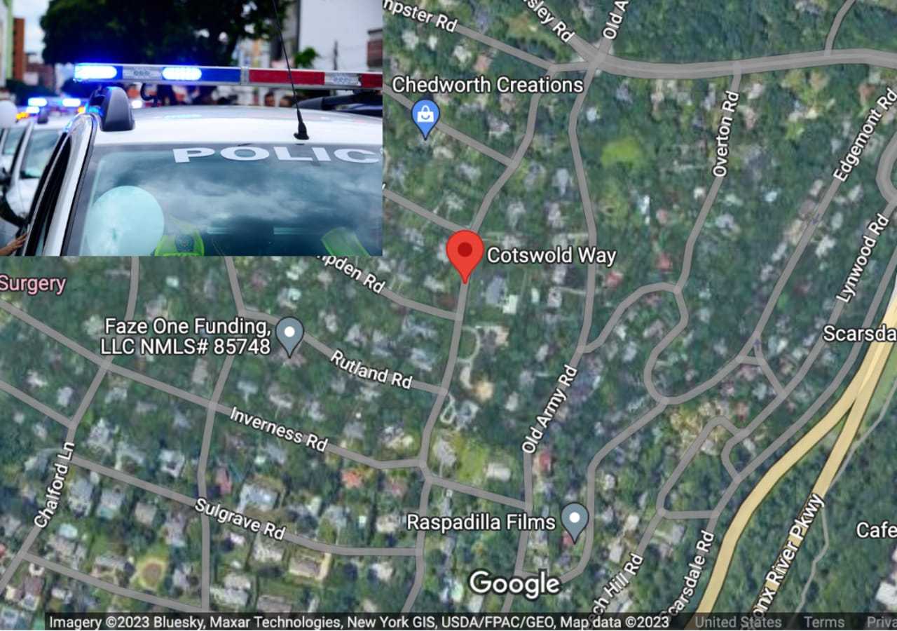 The incident happened in the Cotswold section of Greenburgh.