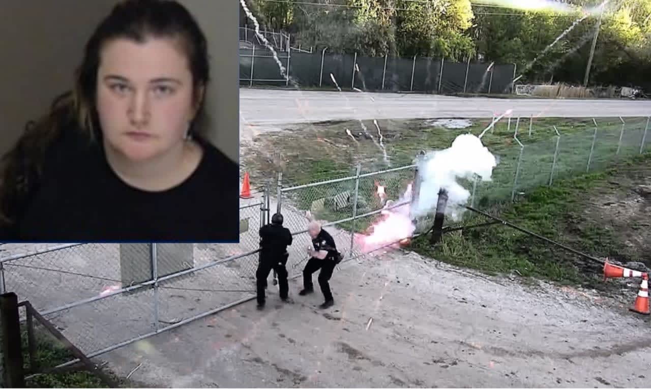 Bethany resident Emma Bogush, age 24, was charged with domestic terrorism for allegedly taking part in a violent attack at a construction site in Georgia.