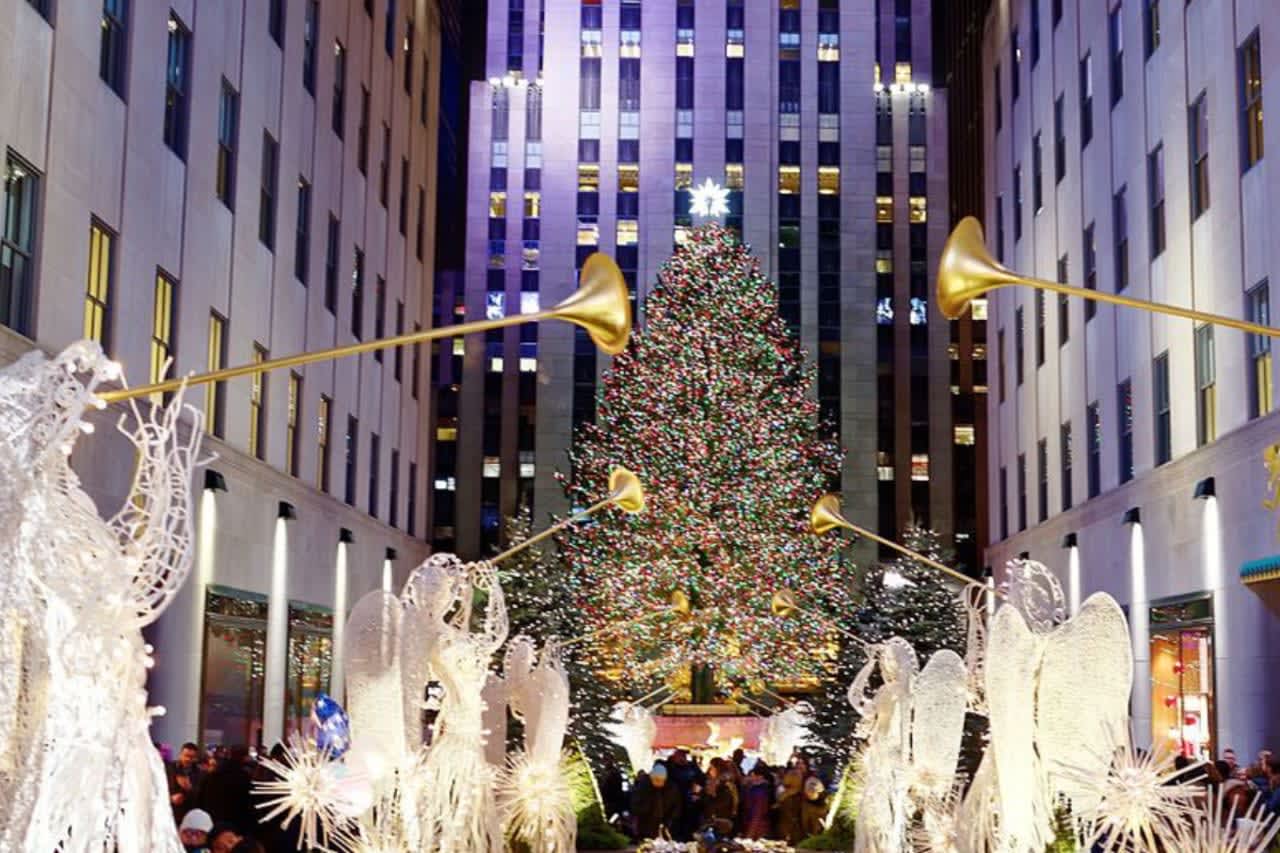 The 2016 Rockefeller Center Christmas Tree.