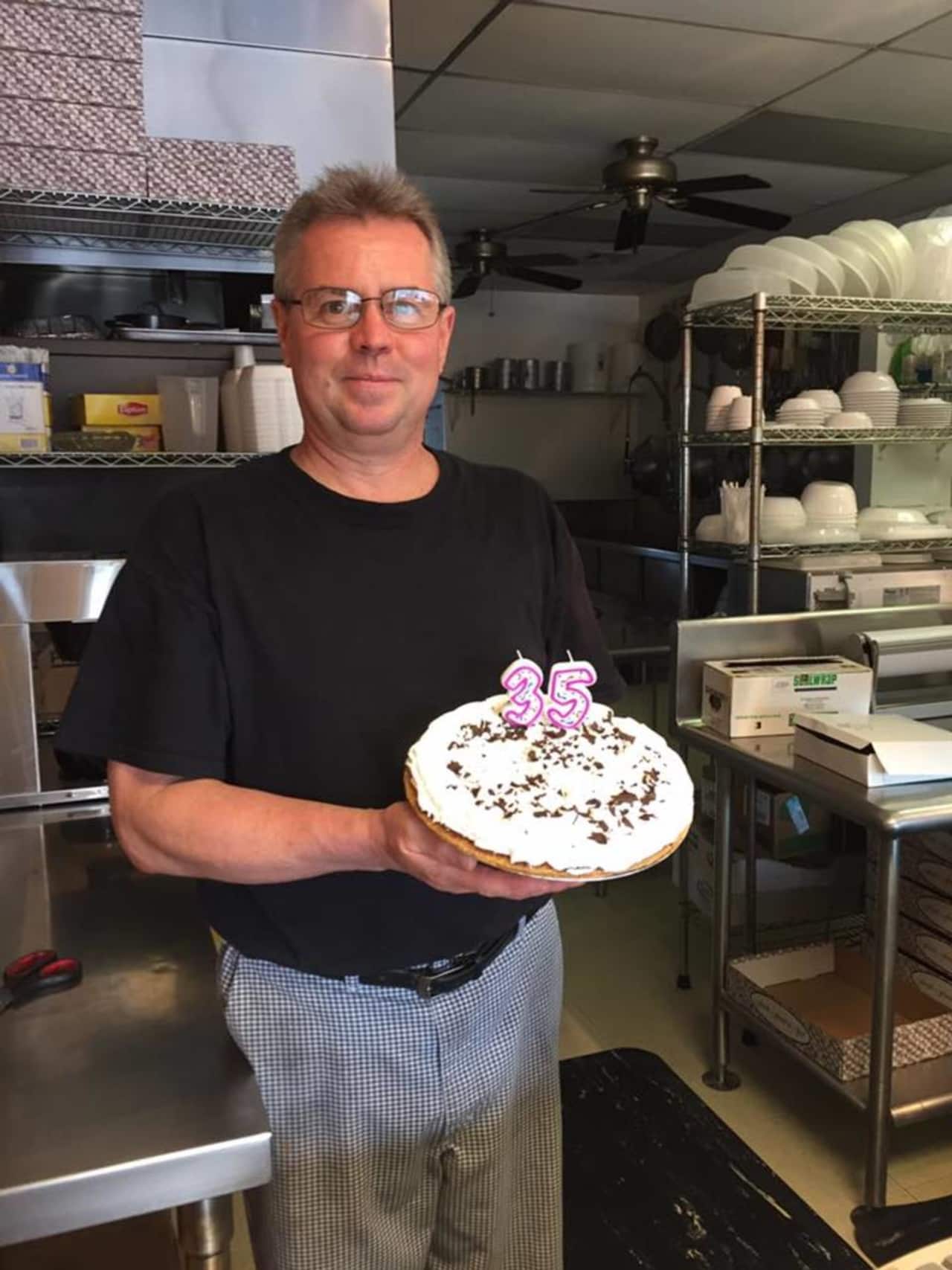 John E. Wareka Jr. has whipped up comfort food specials for locals for the past 35 years.