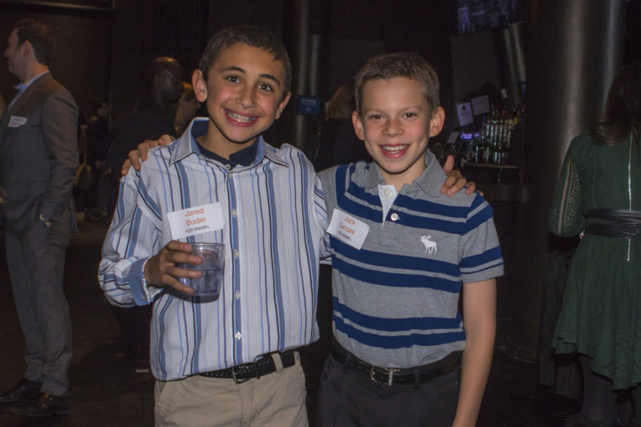 Jared Boder and Jack Sendek, both of Briarcliff Middle School, recently were named the Students of the Year by the Leukemia & Lymphoma Society.