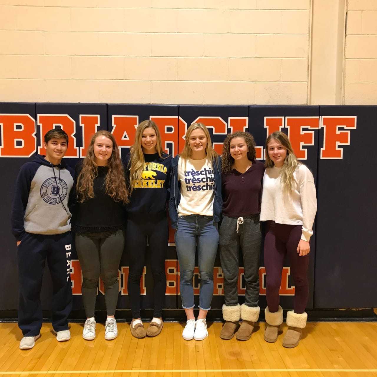 Briarcliff's All-State Athletes.