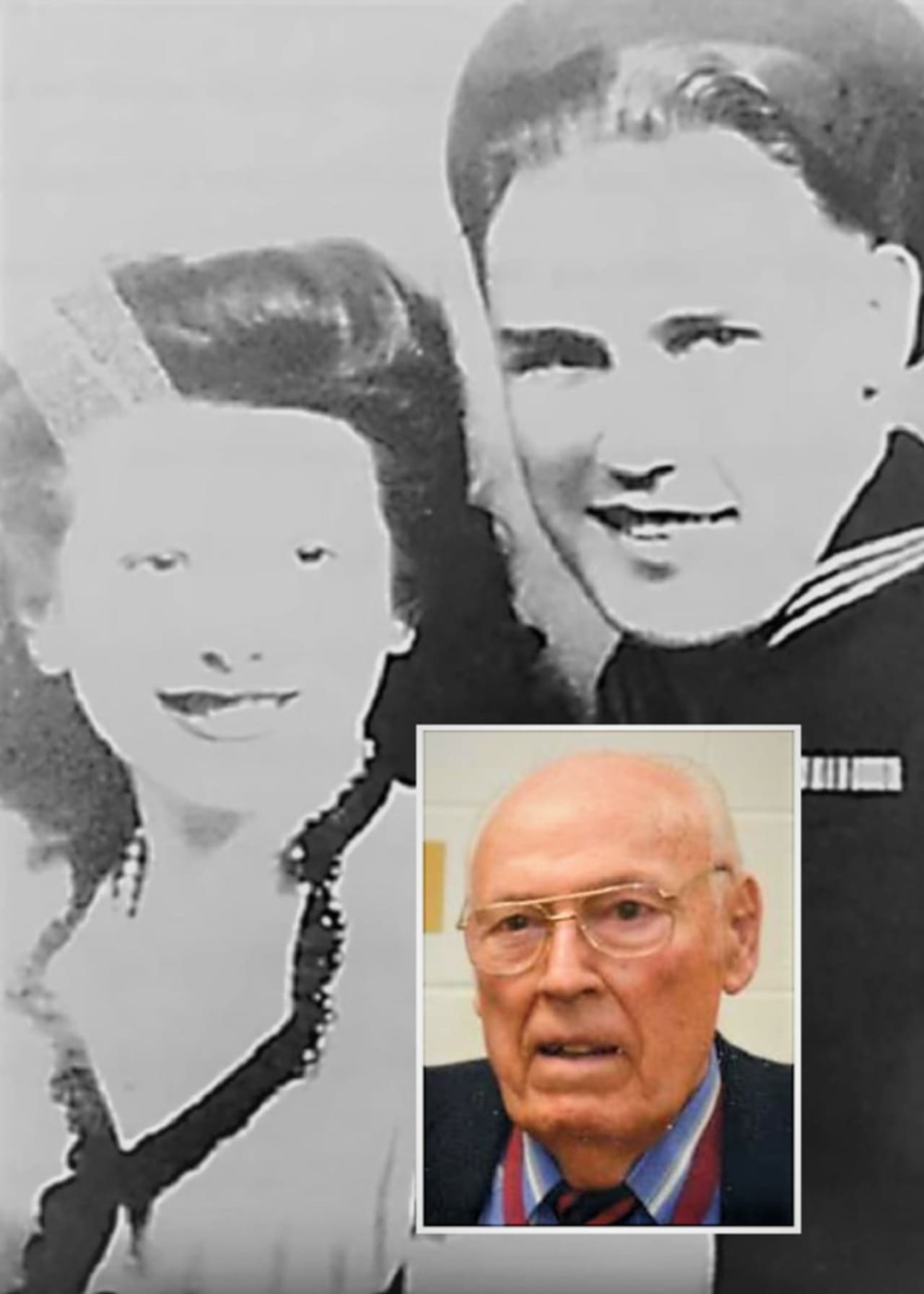 Joseph Brammer and his late widow, Antoinette, were married for 71 years.