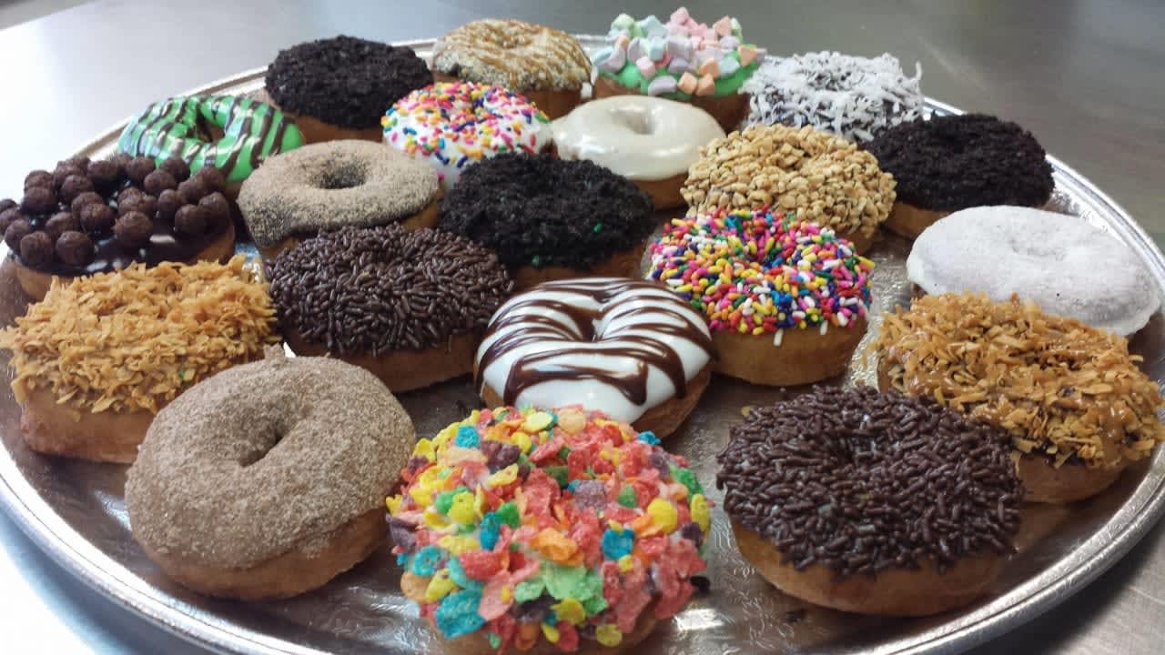 Uncle Dood's Donuts in Toms River offers a variety of fresh donuts topped with a variety of icings, glazes, cereals, sprinkles, cookies and even meats.