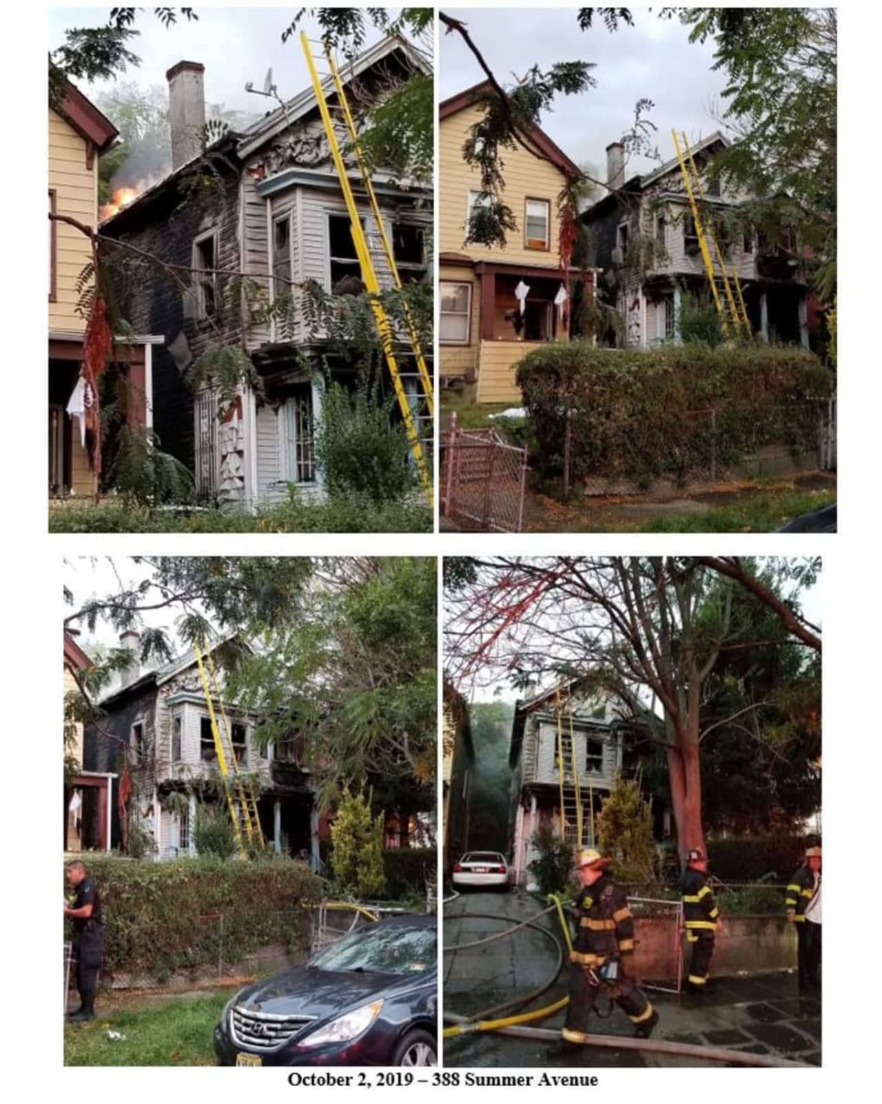 Fire at a Newark home claimed one life, officials said