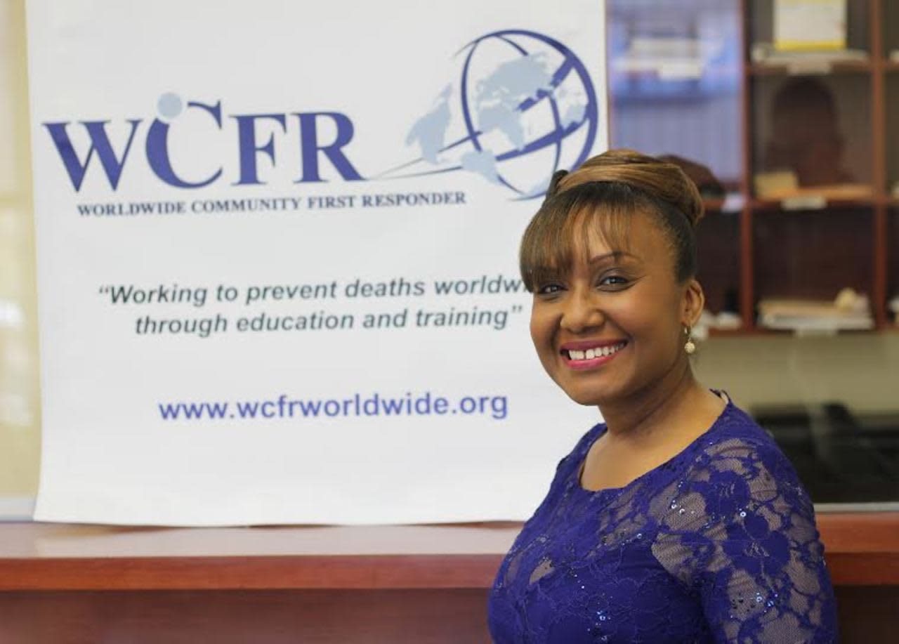 Jackie Cassagnol of Spring Valley started Wordwide Community First Responder in 2011. The organization provides free training for first aid and health education classes.