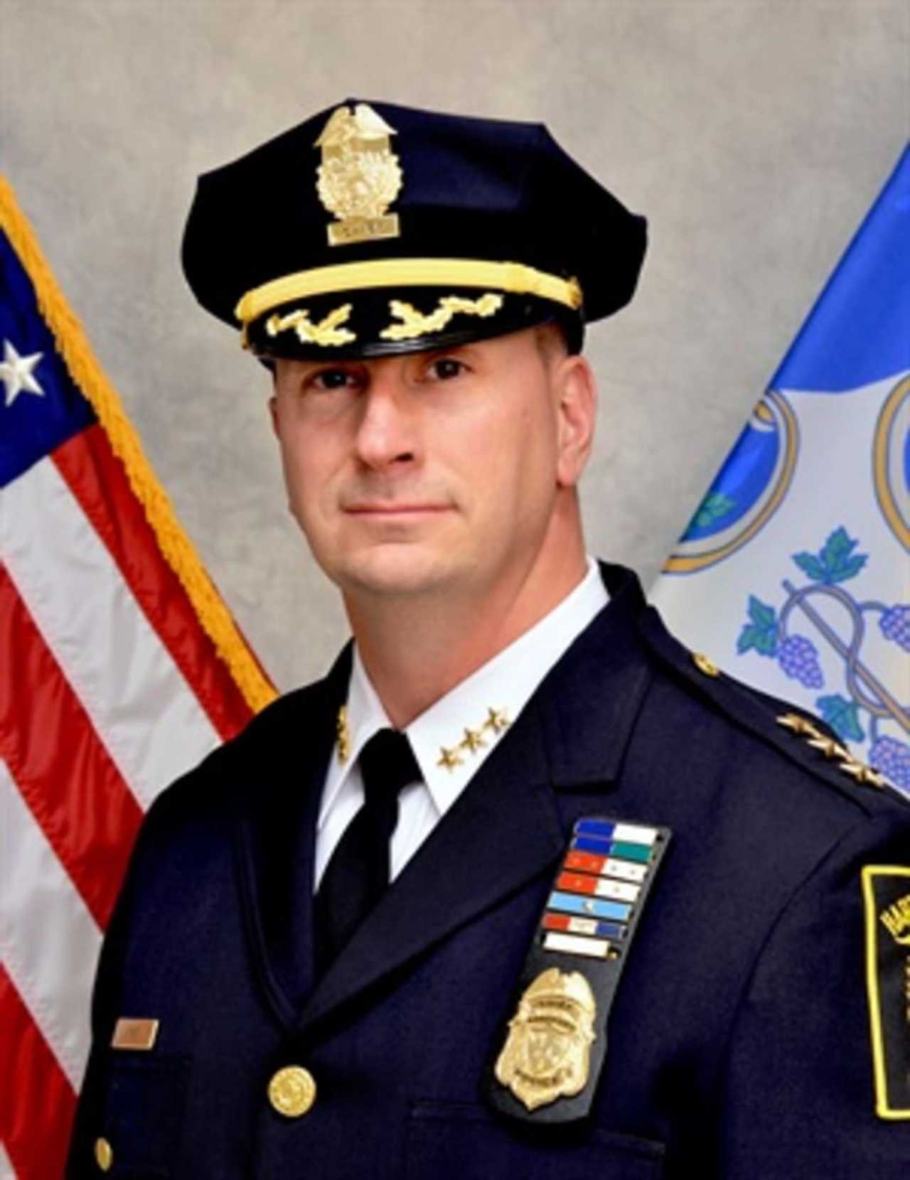 Police Chief Jason Thody is accused of driving recklessly and not reporting an incident in which he hit a guardrail with his city-issued SUV.