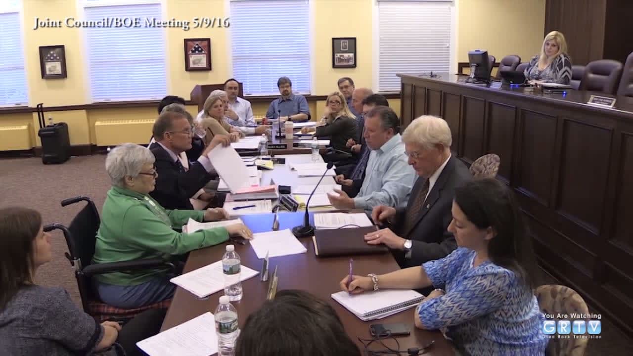 A joint Glen Rock council and BOE meeting is available for viewing.