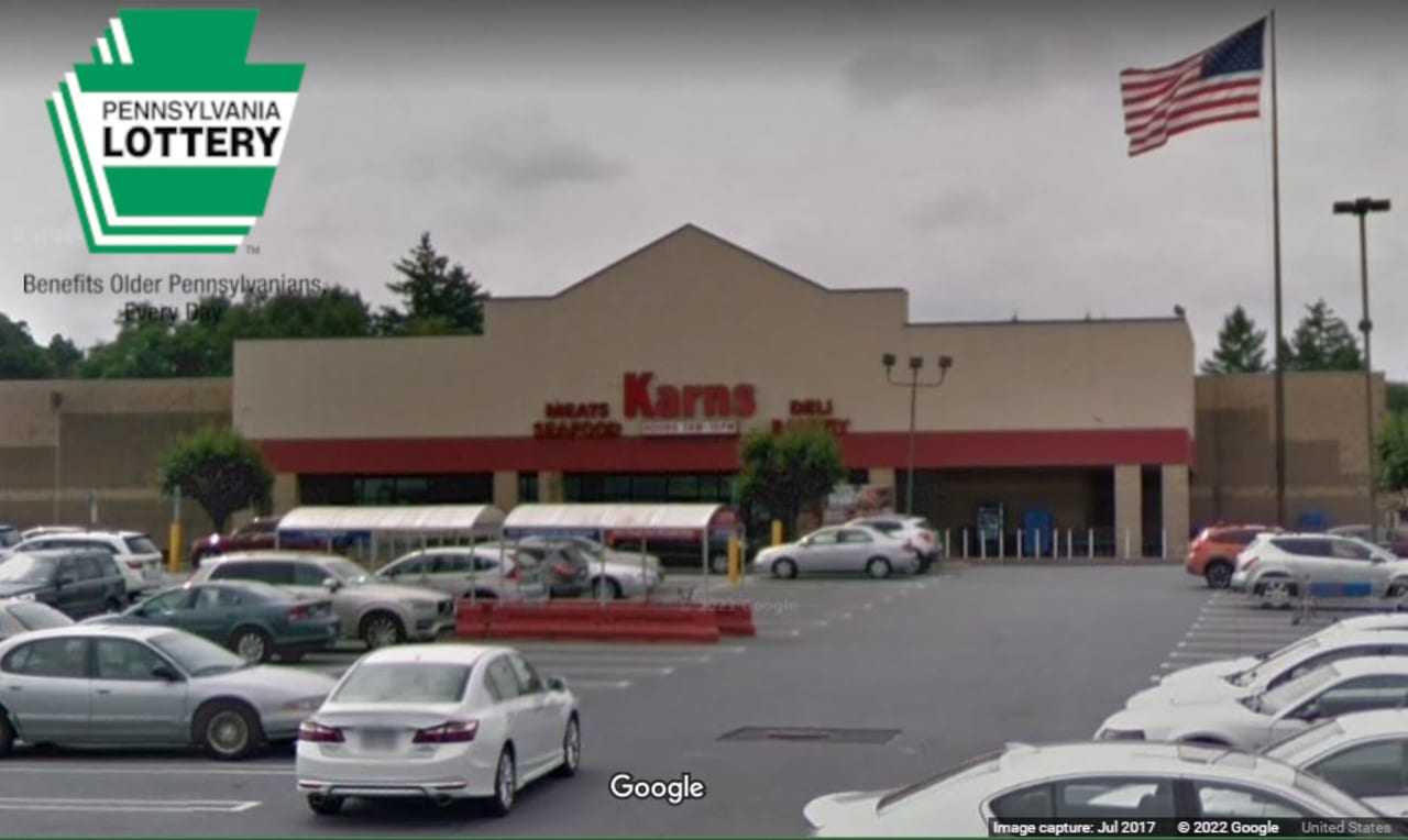 Karns Foods at 6001 Allentown Blvd. in Harrisburg sold a Pennsylvania Lottery ticket worth $50,000, state lotto officials say.