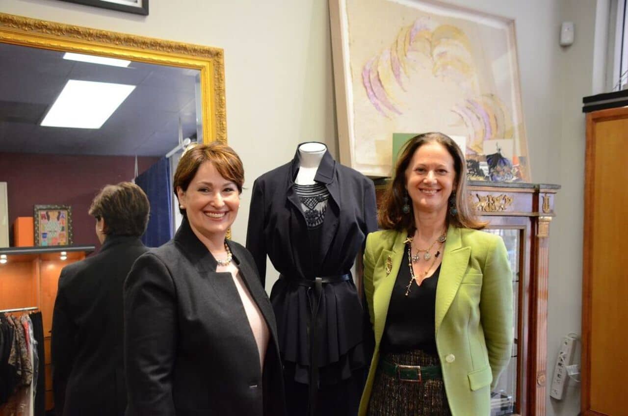 CT Style Winner Lynn Koroser-Crane traveled from Bloomfield to visit L’Armoire in New Canaan to claim her consultation and makeover prize worth over $3,000. 