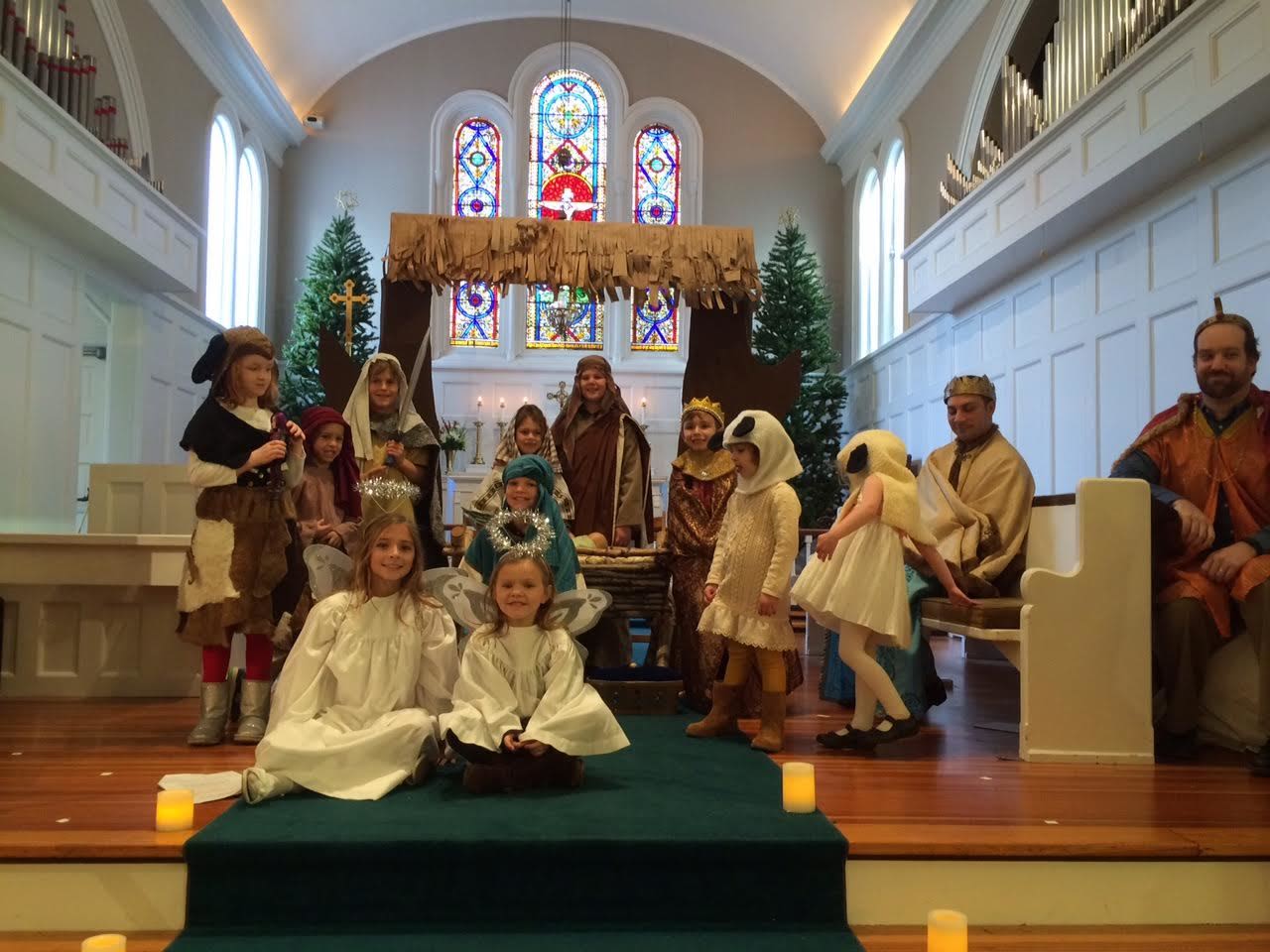 St. Michael’s Lutheran Church in New Canaan is participating in several holiday events, including a children's presentation of “A Legend of the Luminaries.” 
