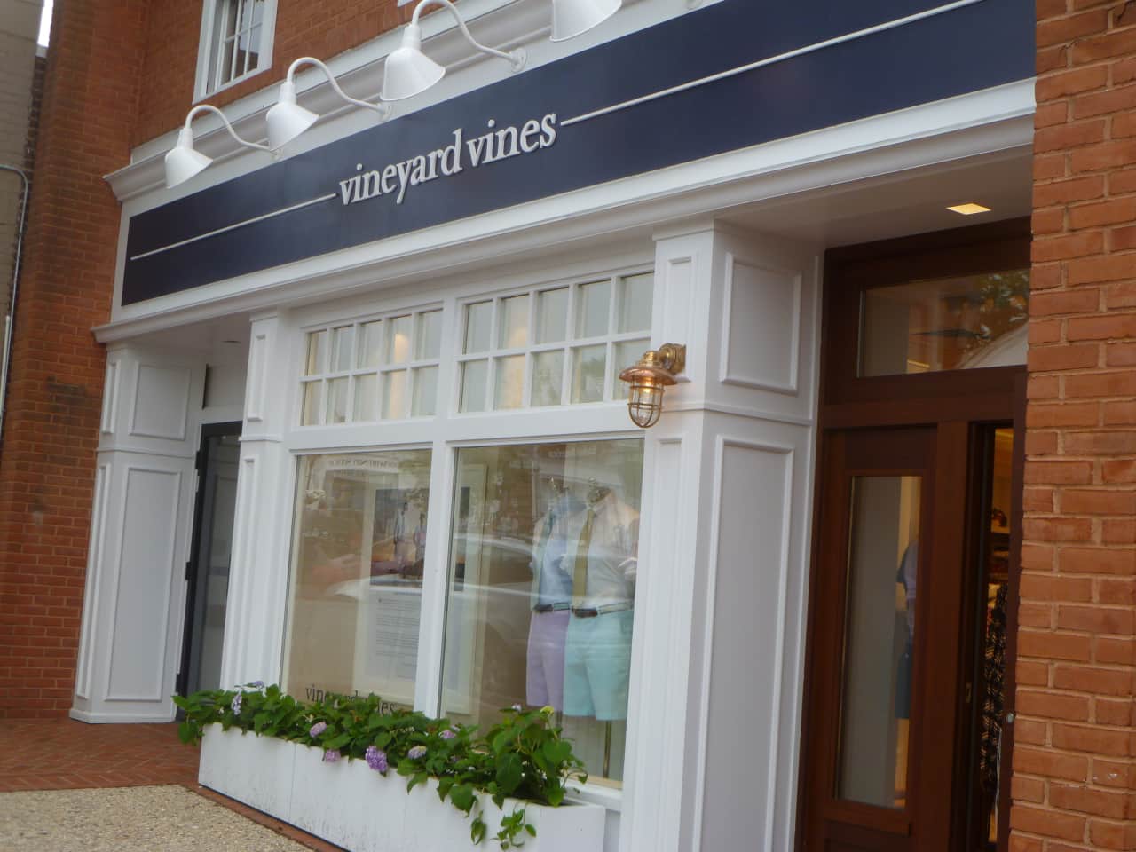 Vineyard Vines is the newest retailer to open up shop on Elm Street in New Canaan. 