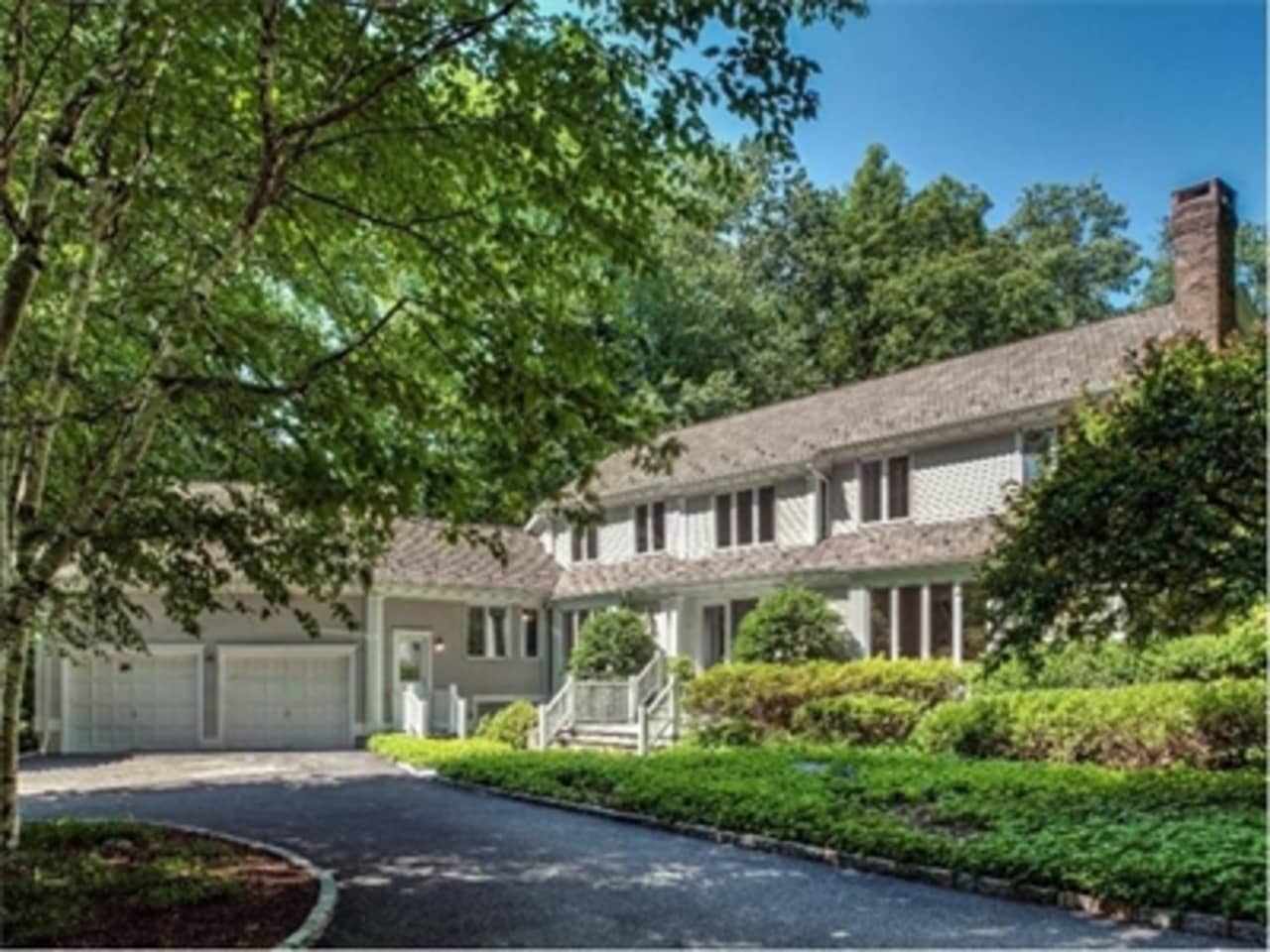 The home at 1566 Ponus Ridge, New Canaan will be open this Sunday from 2 to 4 p.m. 
