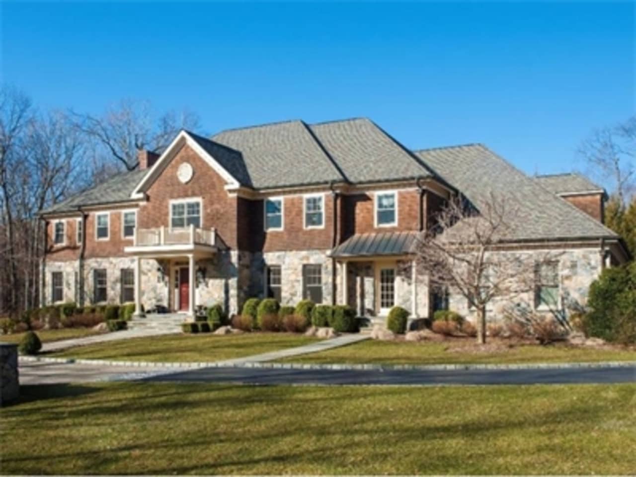The home at 696 Cheese Spring Road, New Canaan, will be open from 1 to 3 p.m. Sunday. 
