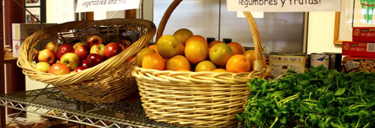 The center welcomes donations of fresh produce from your garden or local farm.
