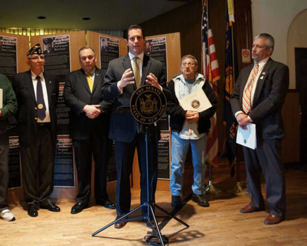 Sen. Greg Ball (R,C,I-Patterson) is hosting a special clothing drive in Somers for local veterans.