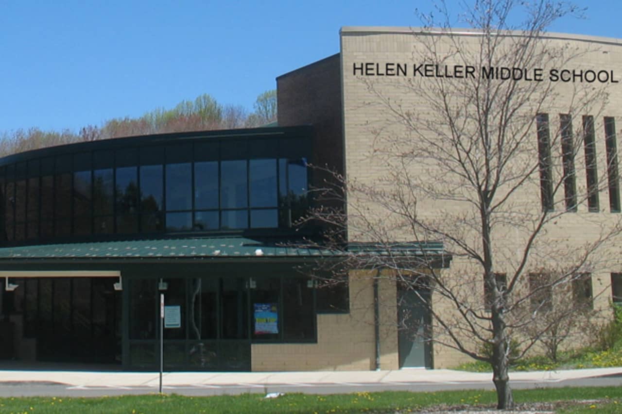 Helen Keller Middle School in Easton was evacuated Wednesday following a bomb threat, according to the Easton Courier.