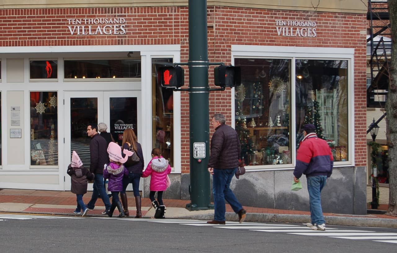 Ten Thousand Villages is located at 96 Main St., New Canaan. 