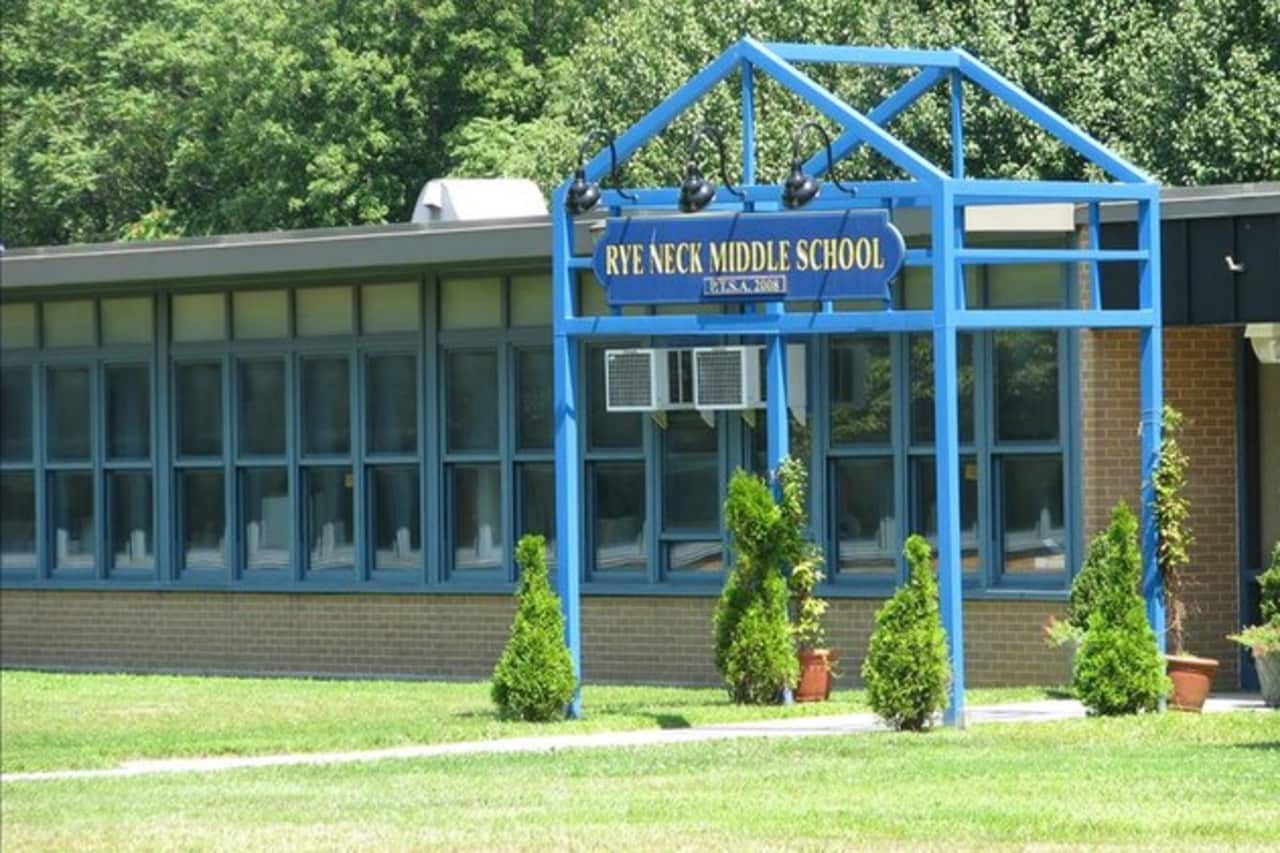 Rye Neck High School in Mamaroneck is a gold medal winner in U.S. News & World Report's annual ranking of public high schools.