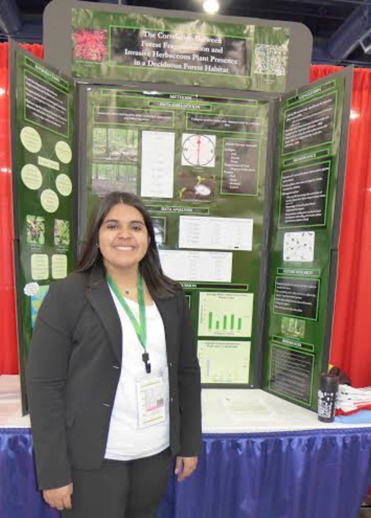 Sleepy Hollow High School junior Javiera Morales won second place at the International Engineering Energy Environment Project Olympiad (ISWEEEP).  