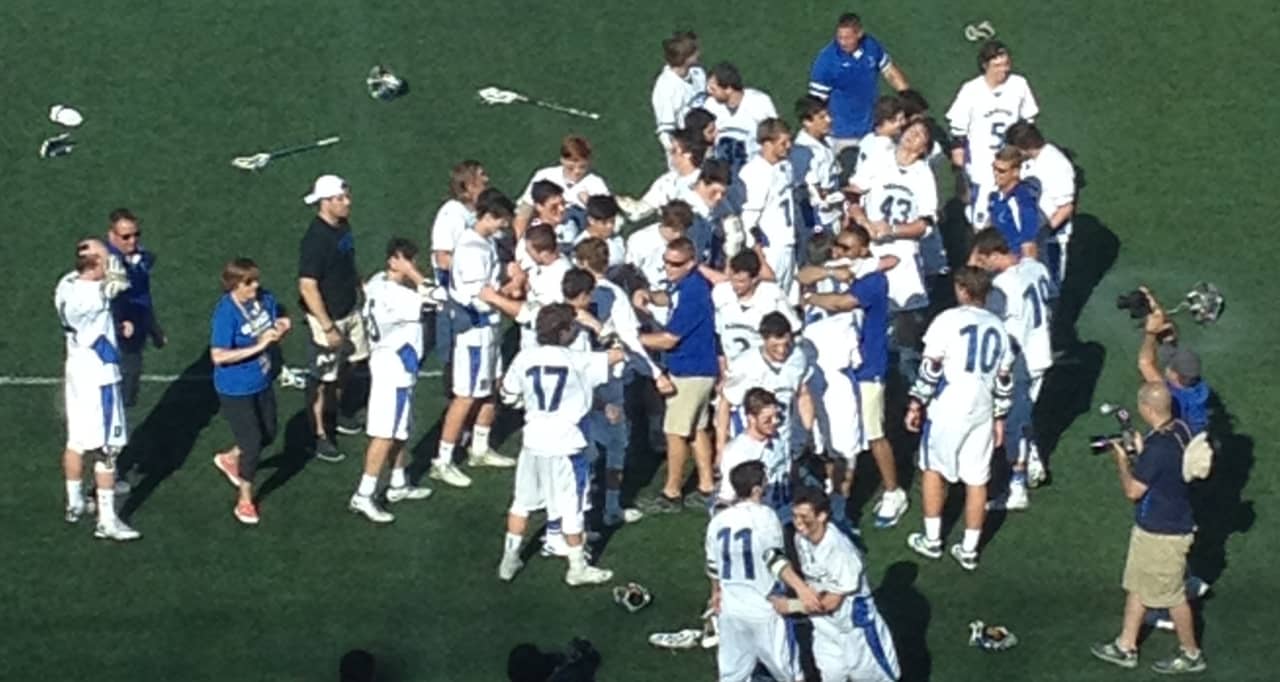 Bronxville defeated Cazenovia 13-10 in a rematch of last year's title game to win its first-ever New York state championship in a game played at Hofstra University