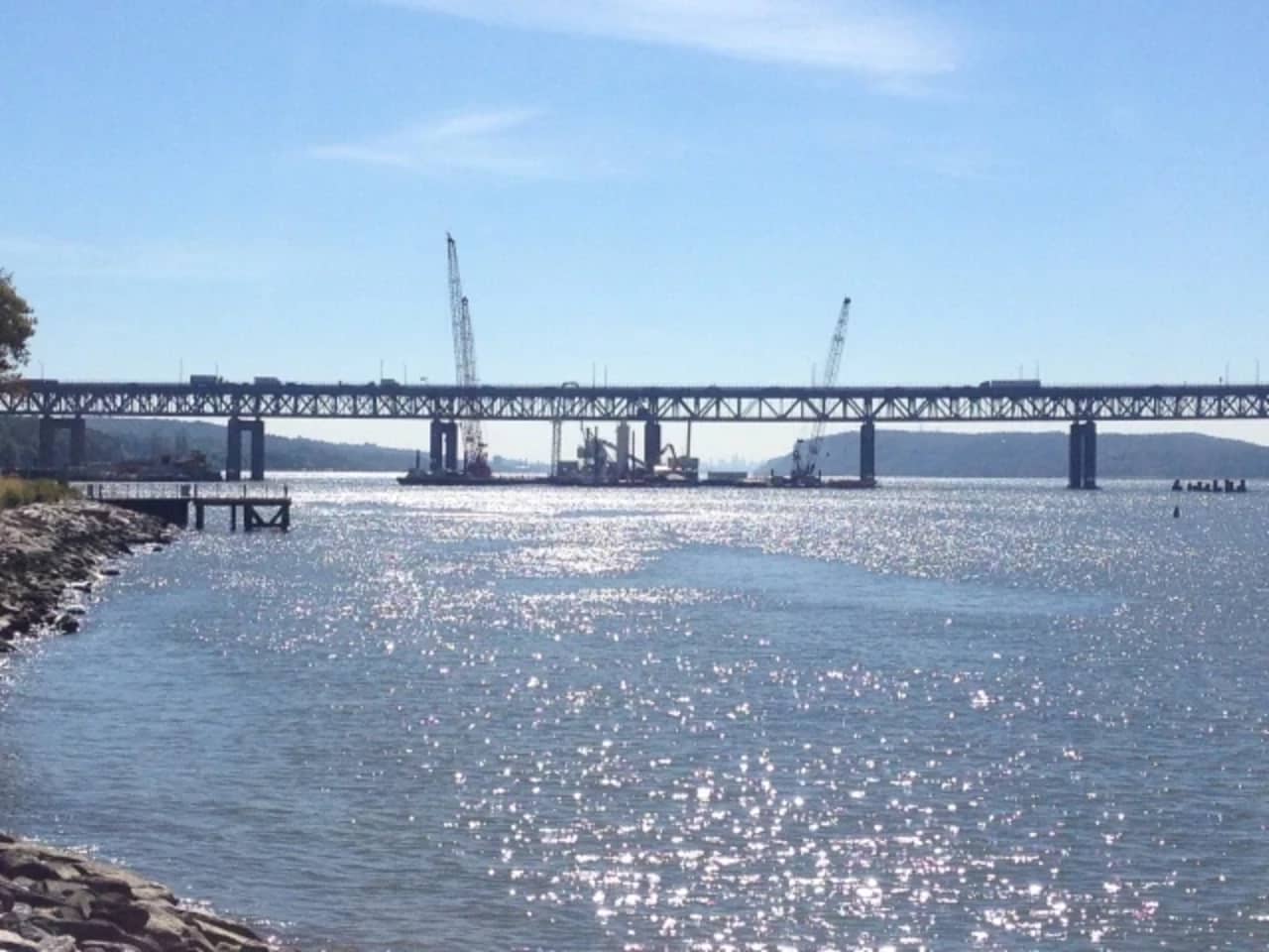 Construction on the new bridge will force overnight ramp closures this week.