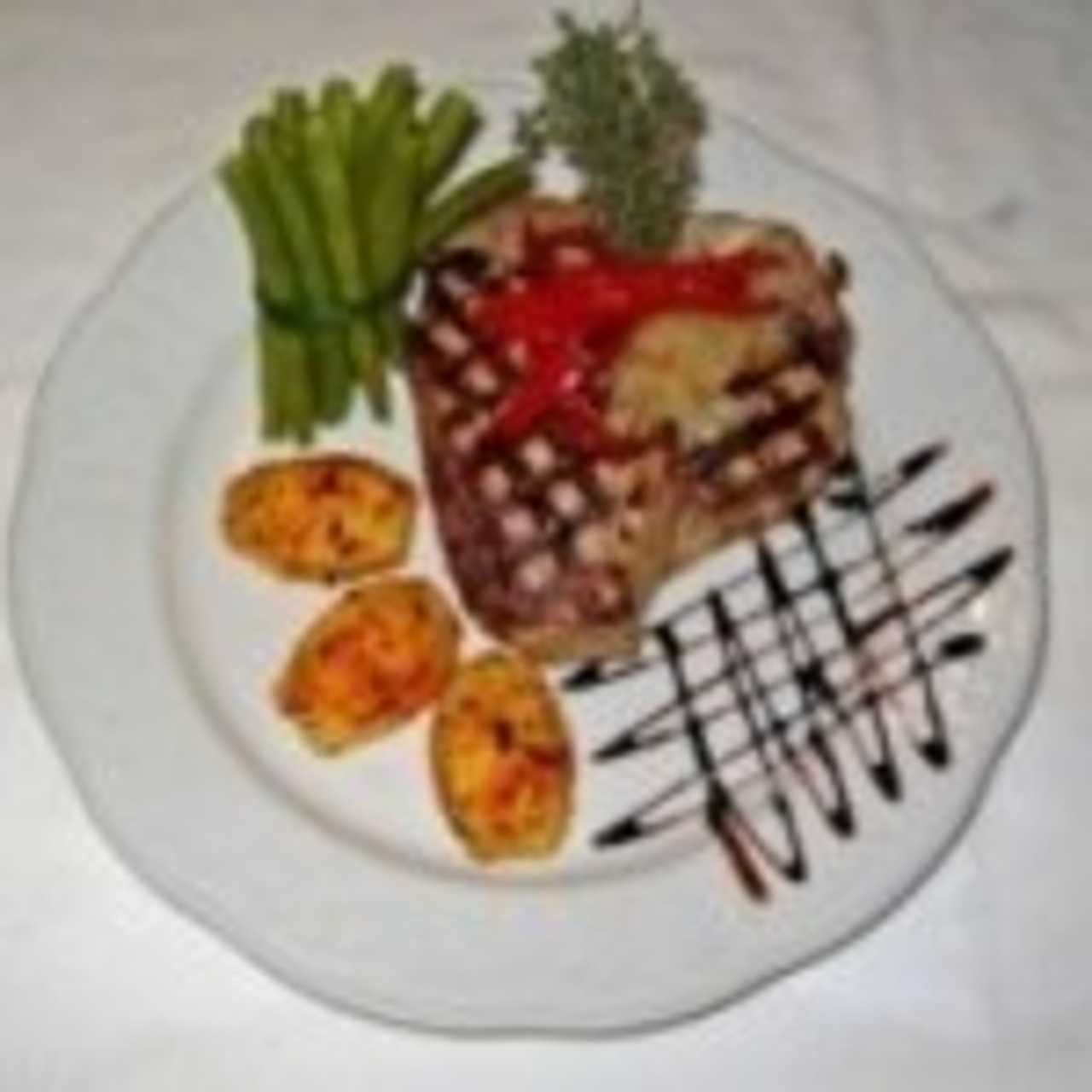 Veal chop at Emilio Ristorante in Harrison.