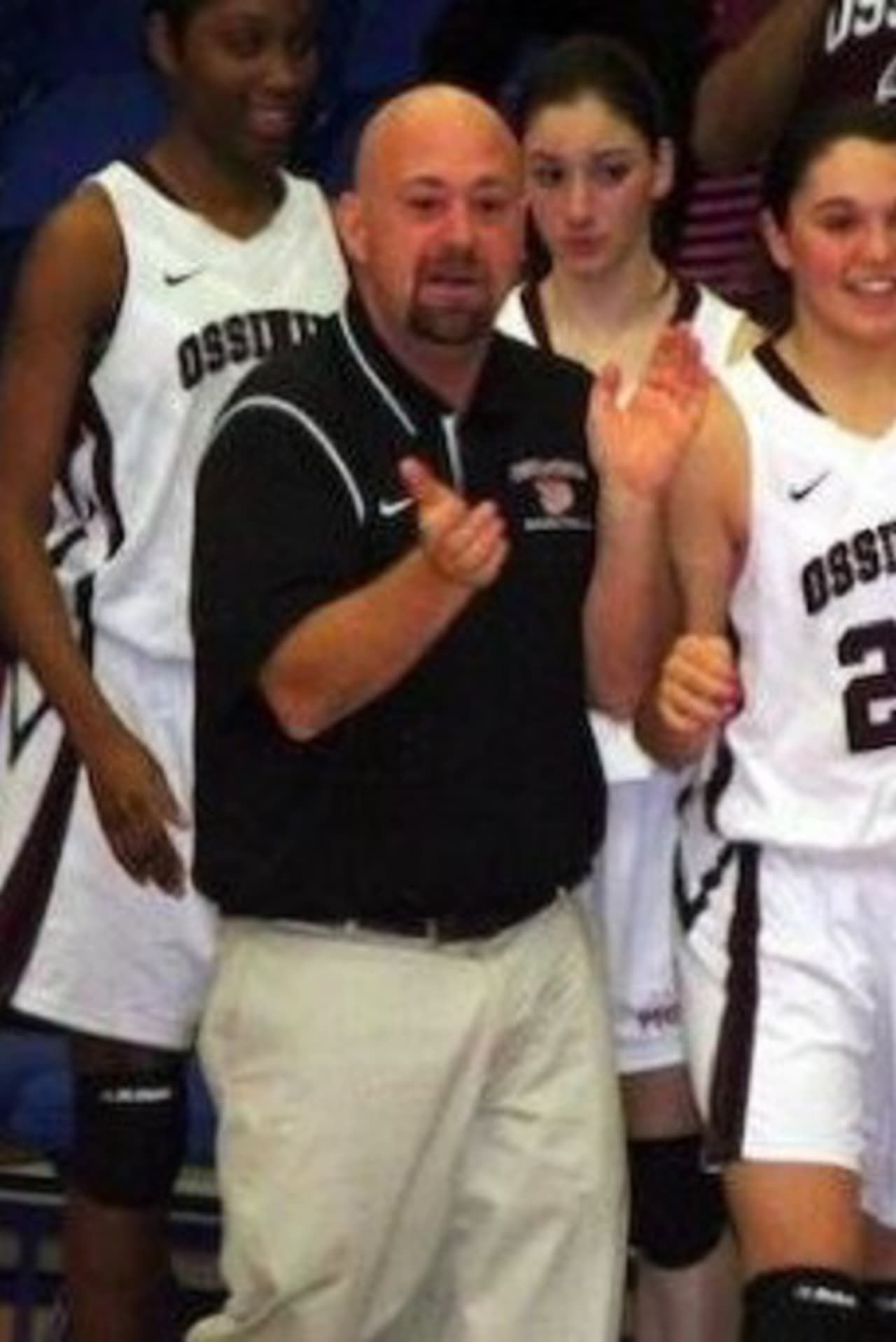 Ossining High School girls basketball coach Dan Ricci was named the New York Coach of the Year by USA Today.