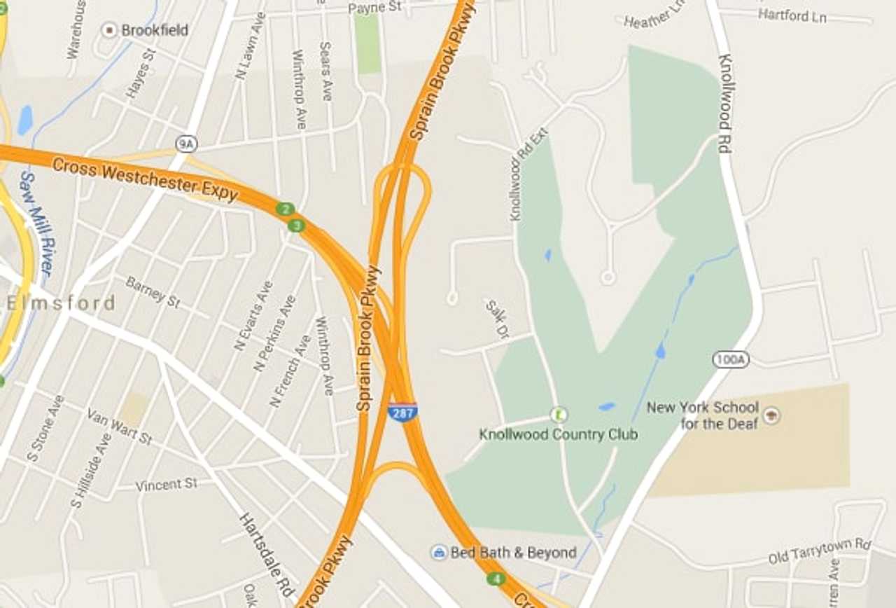 Accident Takes Out Lane On Sprain Brook Parkway At I-287 White Plains