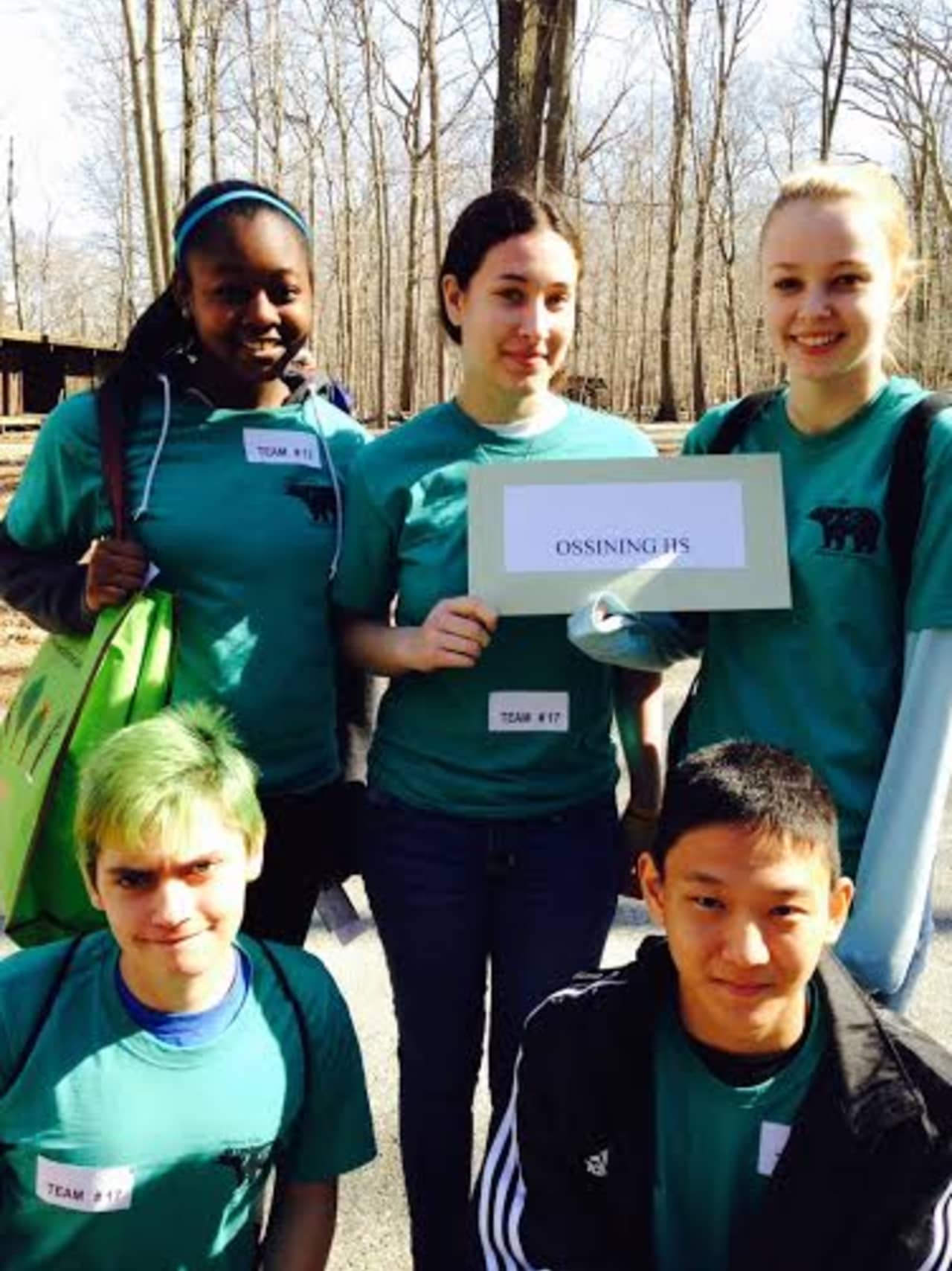 Ossining High School was named Westchester's highest-scoring group at this year's Hudson Valley Regional Envirothon.