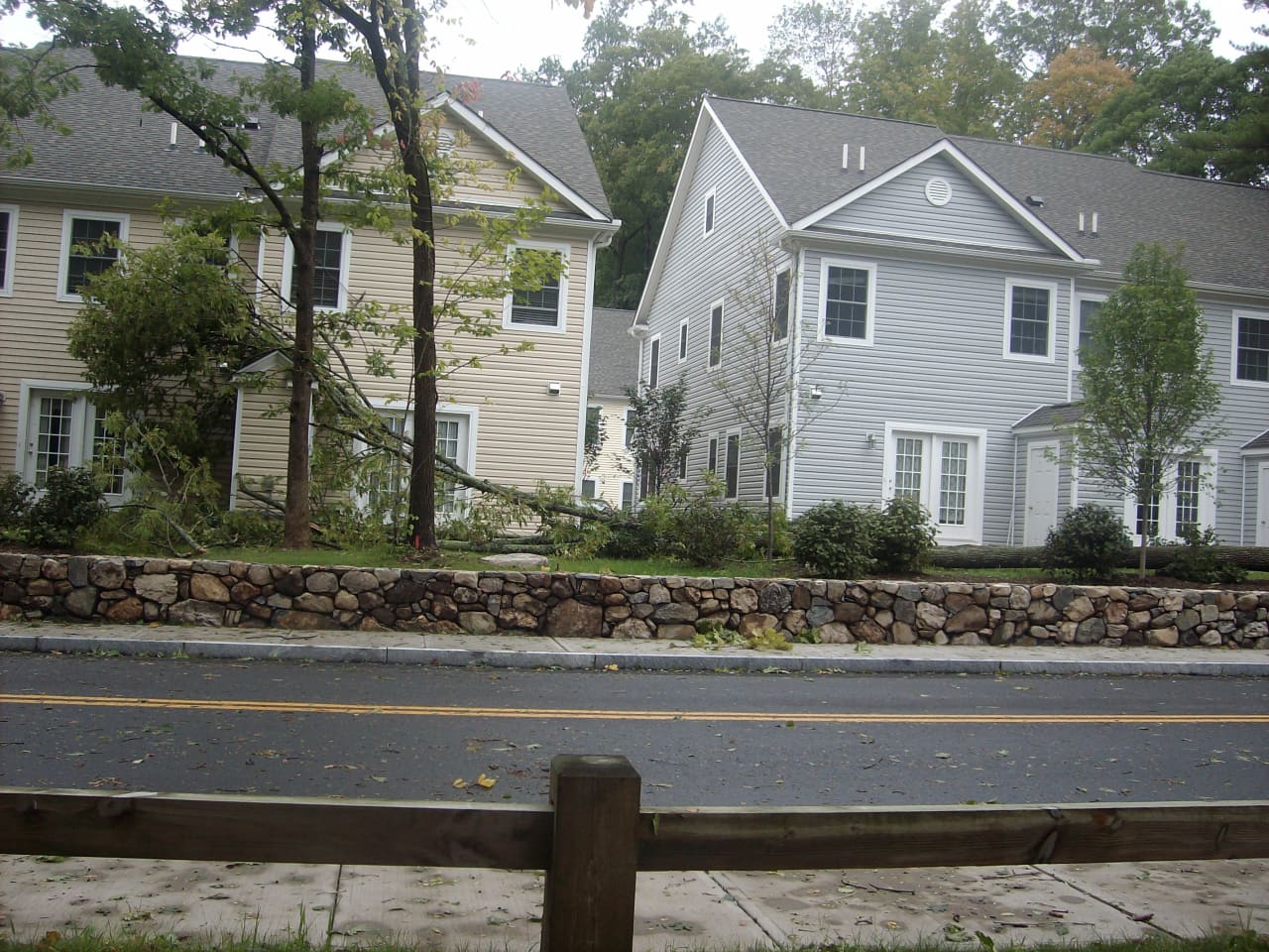 If you see any photos of damage from Hurricane Sandy in New Canaan, send them to us. 